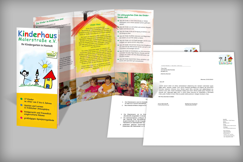 Flyer und Briefvorlagen